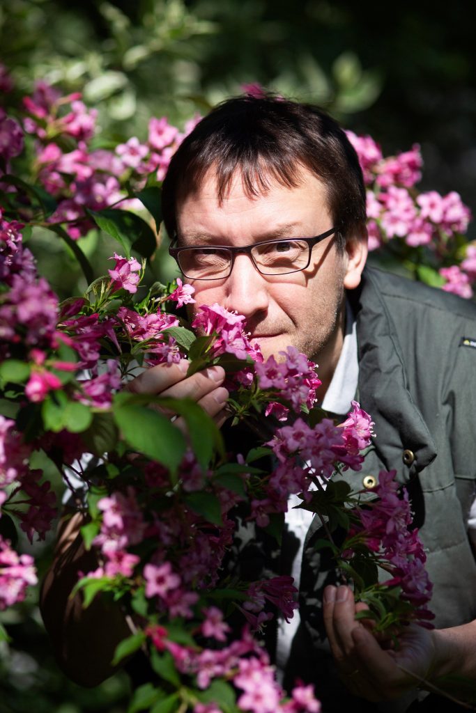 unbonheurdejardin yann sent des fleurs roses